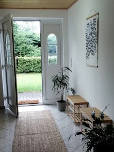 Eingangsbereich Seminarhaus Huntlosen.